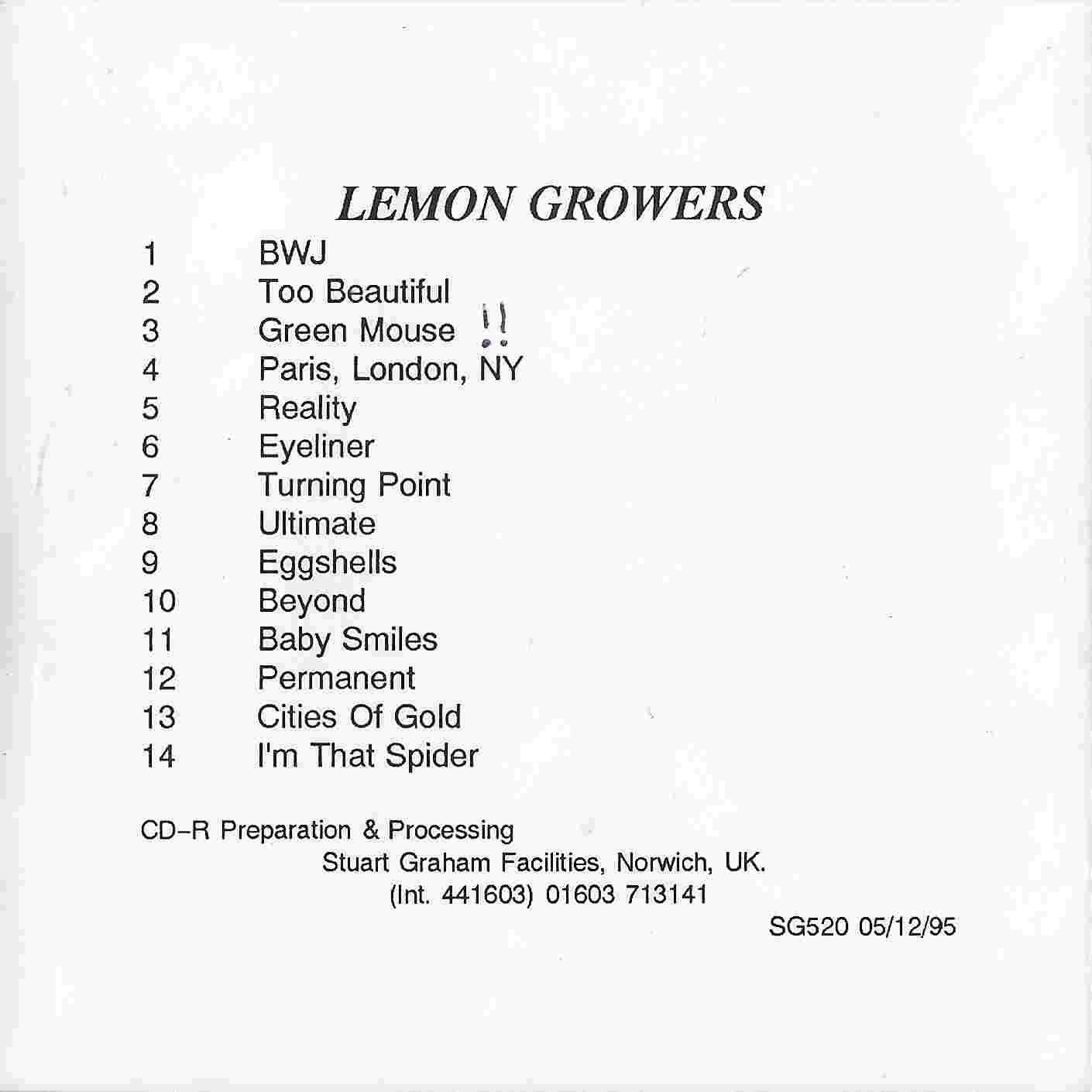 Back cover of LGDEM4